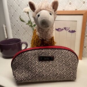 Nicole Miller New York Zipper Bag Cosmetic Pouch